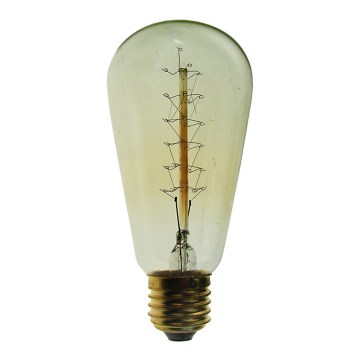 Industriell dekorativ dimbar glödlampa SELEBY ST64 E27/40W/230V 2200K