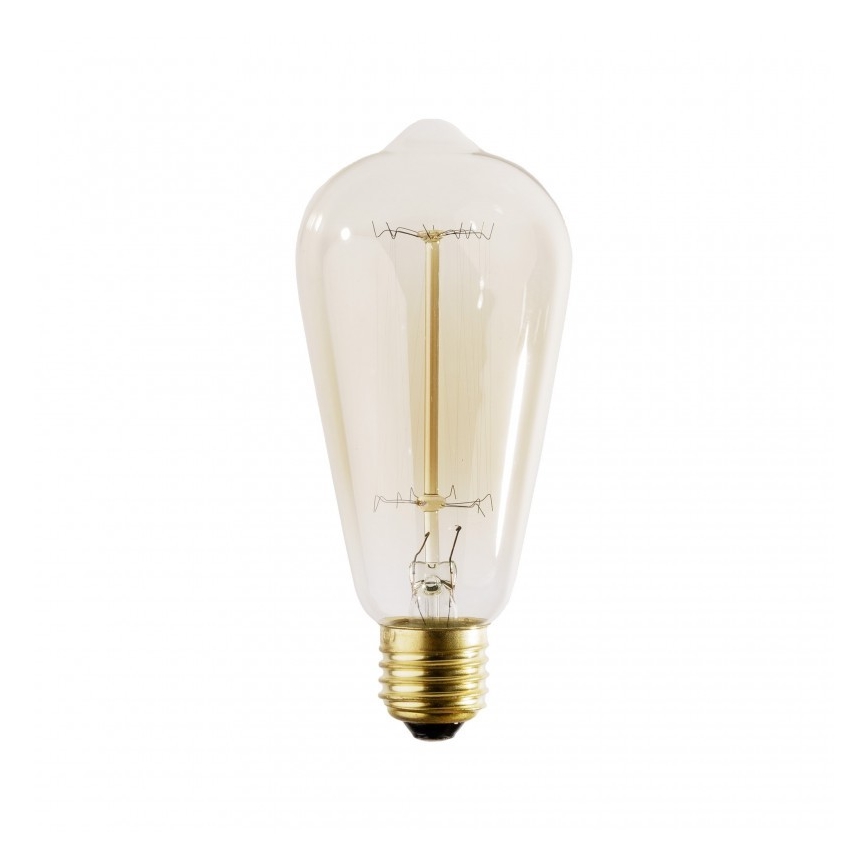 Industriell dekorativ dimbar glödlampa SELEBY ST64 E27/40W/230V 2200K