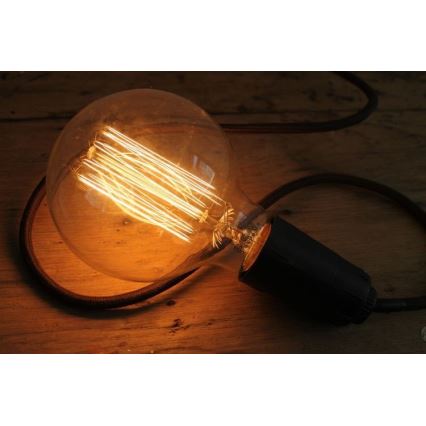 Industriell dekorativ dimbar glödlampa  SELRED G125 E27/60W/230V 2200K 120 lm