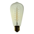 Industriell dekotrativ dimbar glödlampa SELEBY ST64 E27/40W/230V 2200K