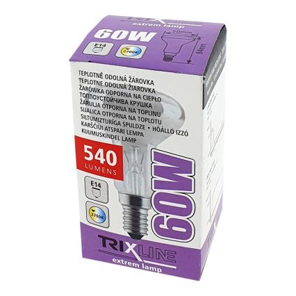 Industriell reflektorlampa R50 E14/60W/230V 2700K