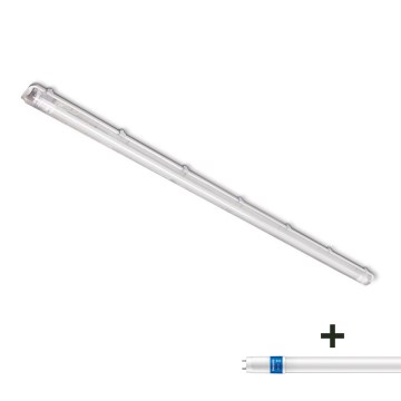 industriellt lysrör 1xG13/230V IP65 + LED lLsrör med sensor Philips MASTER T8 G13/24W