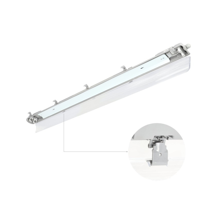 industriellt lysrör HERMIC T8 2xG13/18W/230V IP65