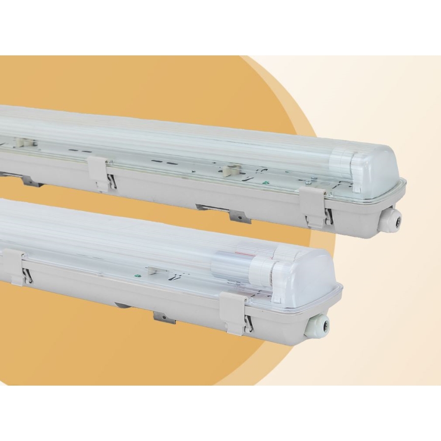 industriellt lysrör LIMEA T8 2xG13/10W/230V IP65 1500mm
