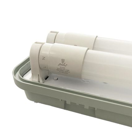 industriellt lysrör T8 2xG13/18W/230V IP65 126 cm