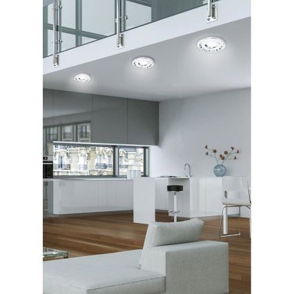Infälld Belysning EYE 1xGU10/35W/230V