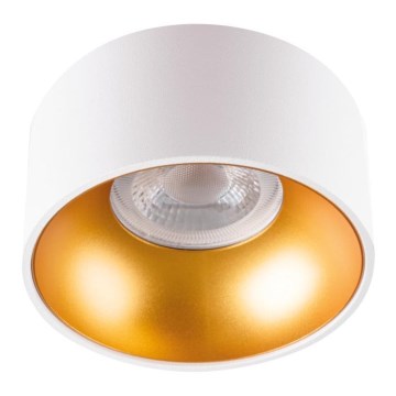 Infälld Belysning MINI RITI 1xGU10/25W/230V vit/guld