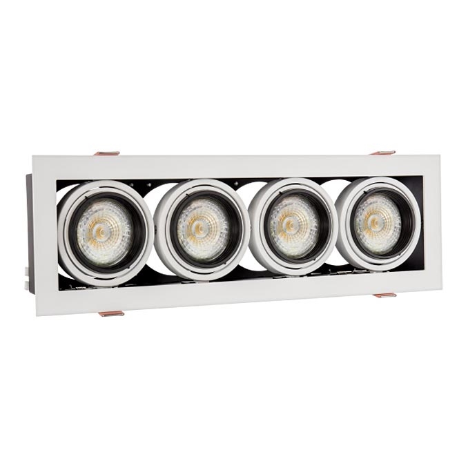 Infälld belysning MODERN DAY MINI 4xGU10/10W/230V