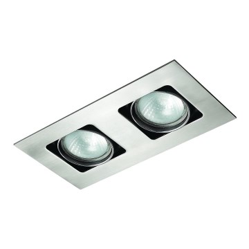 Infälld Belysning OCZKO GUESTO 2xGU10/40W/230V