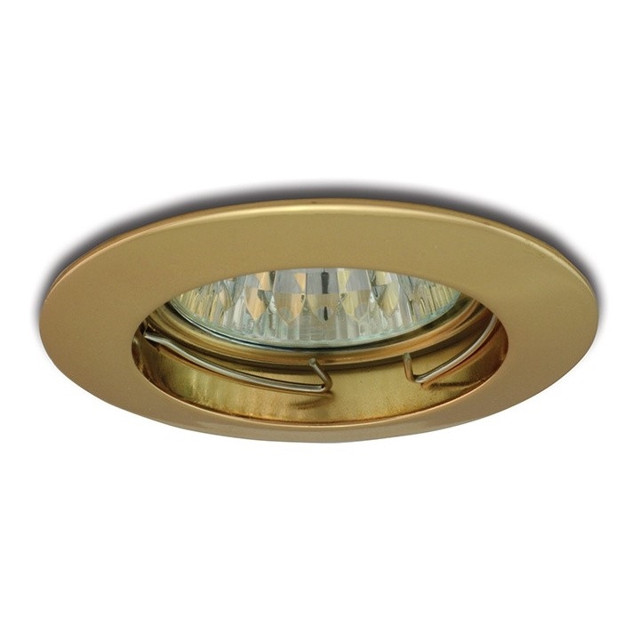 Infälld lampa 1xGU5,3/50W/12V guld