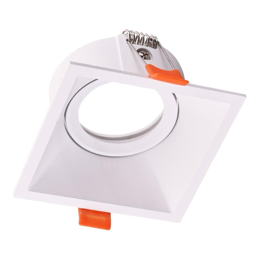 Infälld lampa EYE 1xGU10/25W/230V fyrkant  vit