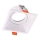 Infälld lampa EYE 1xGU10/25W/230V fyrkant  vit