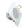 Infälld LED badrumsbelysning BONO LED/5W/230V 3000K IP65 vit