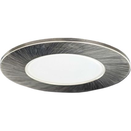 Infälld LED badrumsbelysning BONO LED/8W/230V 3000K IP65 skinande krom