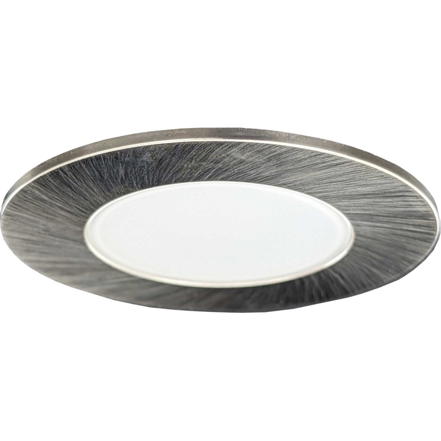 Infälld LED badrumsbelysning BONO LED/8W/230V 3000K IP65 skinande krom