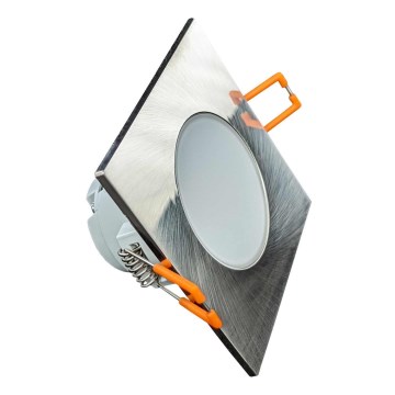 Infälld LED badrumsbelysning BONO LED/8W/230V 4000K IP65 skinande krom