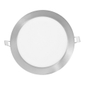 Infälld LED badrumsbelysning LADA LED/12W/230V 4100K IP44