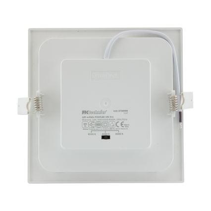 Infälld LED badrumsbelysning LED/12W/230V 3000/4000/6000K IP44