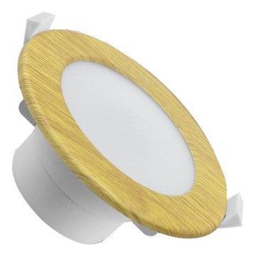 Infälld LED badrumsbelysning LED/7W/230V 4000K beige IP44