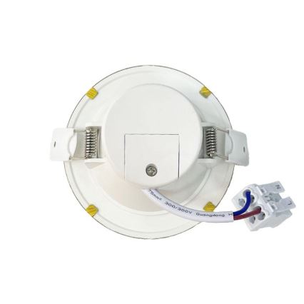 Infälld LED badrumsbelysning LED/7W/230V 4000K beige IP44