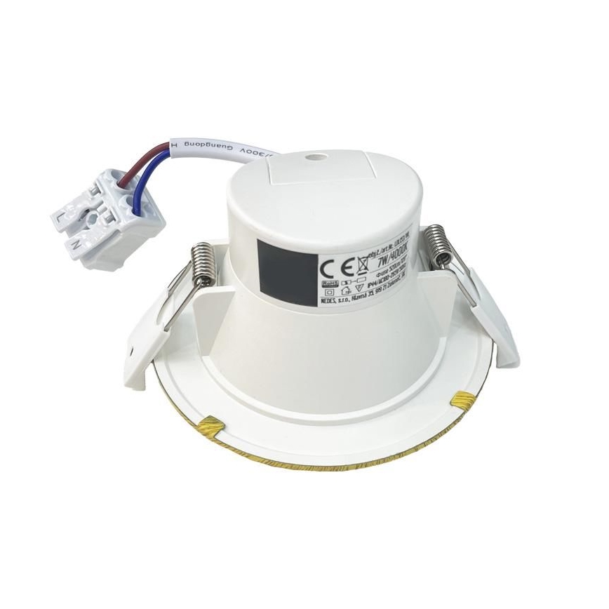 Infälld LED badrumsbelysning LED/7W/230V 4000K beige IP44