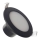 Infälld LED badrumsbelysning LED/7W/230V 4000K svart IP44
