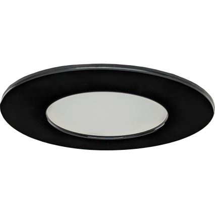 Infälld LED badrumsbelysning BONO LED/8W/230V 4000K IP65 svart