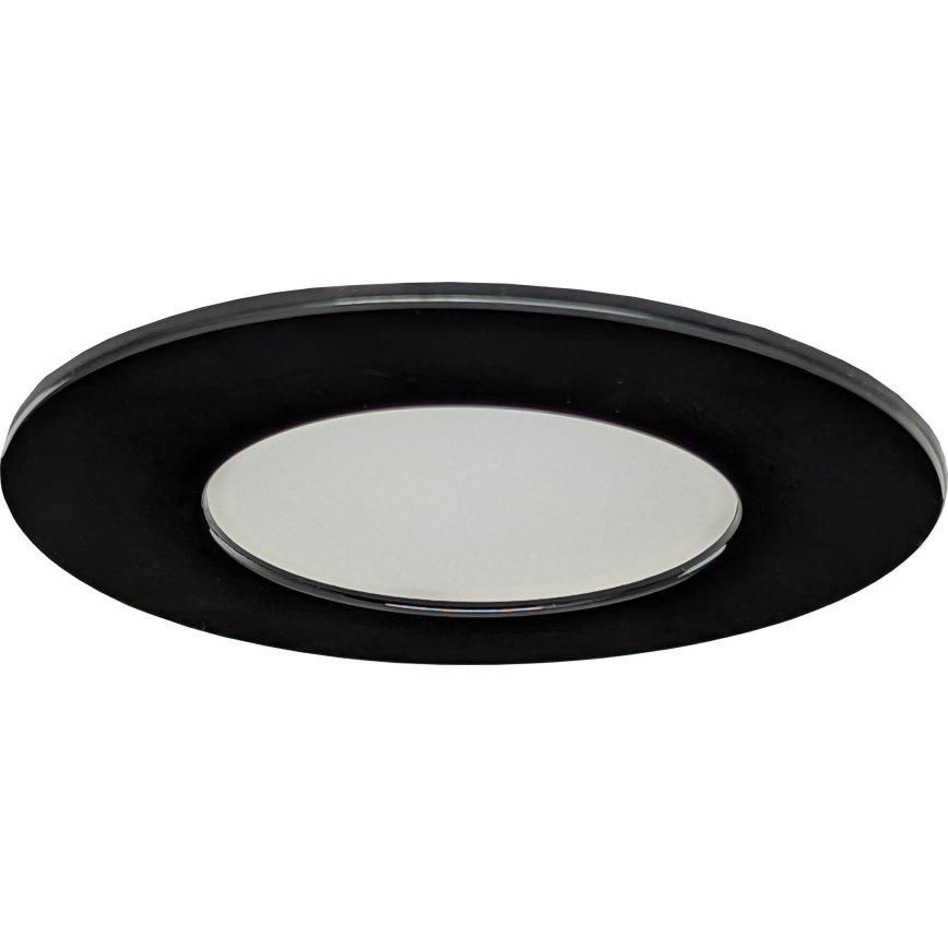 Infälld LED badrumsbelysning BONO LED/8W/230V 4000K IP65 svart