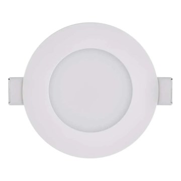 Infälld LED badrumsbelysning LORI LED/4,5W/230V IP65 2700/4000K diameter 8,5 cm vit