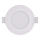 Infälld LED badrumsbelysning LORI LED/4,5W/230V IP65 2700/4000K diameter 8,5 cm vit