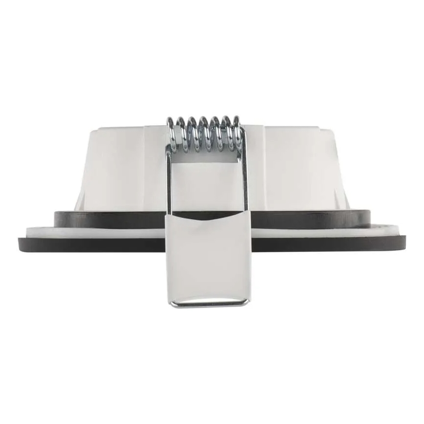 Infälld LED badrumsbelysning LORI LED/4,5W/230V IP65 2700/4000K diameter 8,5 cm svart