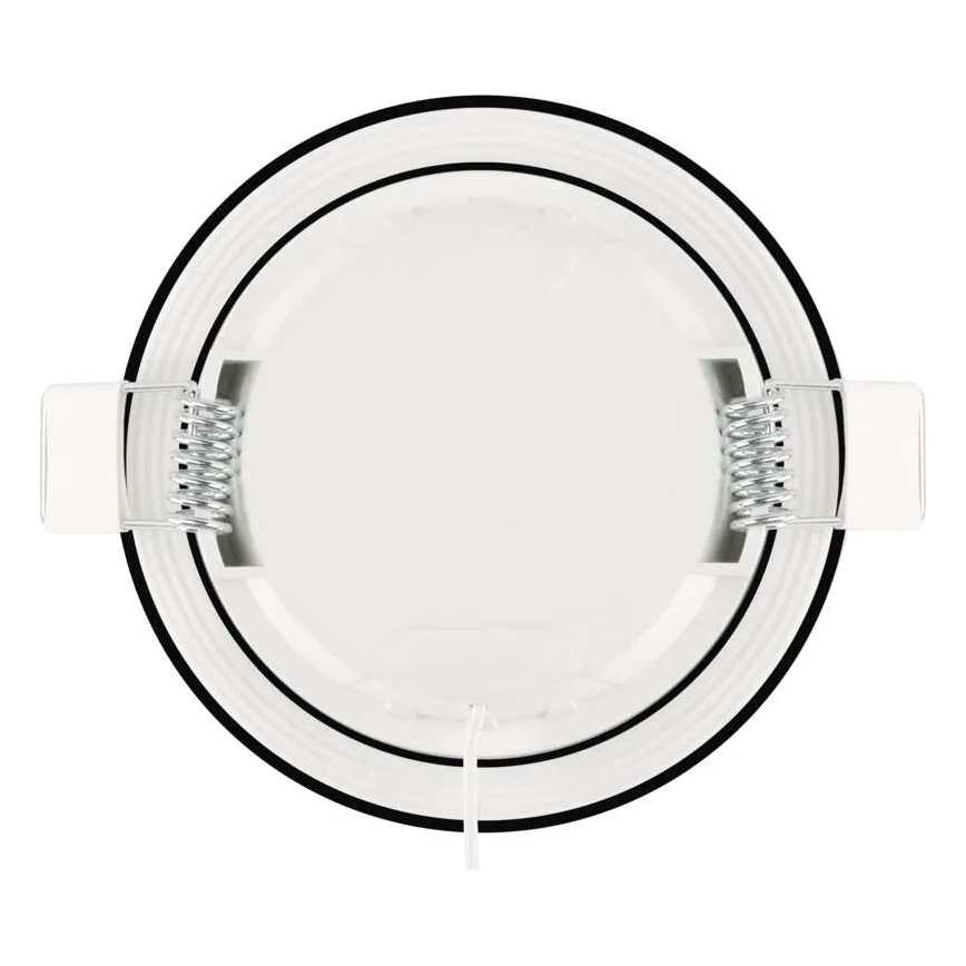 Infälld LED badrumsbelysning LORI LED/4,5W/230V IP65 2700/4000K diameter 8,5 cm svart