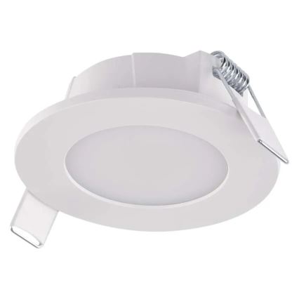 Infälld LED badrumsbelysning LORI LED/4,5W/230V IP65 2700/4000K diameter 8,5 cm vit