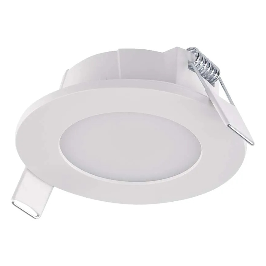 Infälld LED badrumsbelysning LORI LED/4,5W/230V IP65 2700/4000K diameter 8,5 cm vit