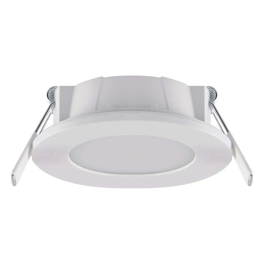 Infälld LED badrumsbelysning LORI LED/4,5W/230V IP65 2700/4000K diameter 8,5 cm vit