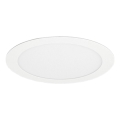 Infälld LED badrumsbelysning VEGA LED/18W/230V 2800K diameter 22,5 cm IP44 snö vit