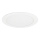 Infälld LED badrumsbelysning VEGA LED/18W/230V 2800K diameter 22,5 cm IP44 snö vit