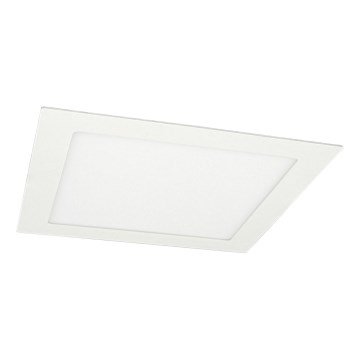 Infälld LED badrumsbelysning VEGA LED/18W/230V 3800K 22,5 cm IP44 snö vit