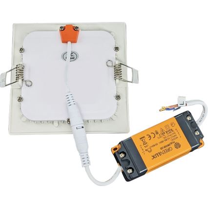 Infälld LED badrumsbelysning VEGA LED/24W/230V 2800K diameter 29,8 cm IP44