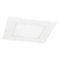 Infälld LED badrumsbelysning VEGA LED/6W/230V 2800K 11,8 cm IP44 snö vit