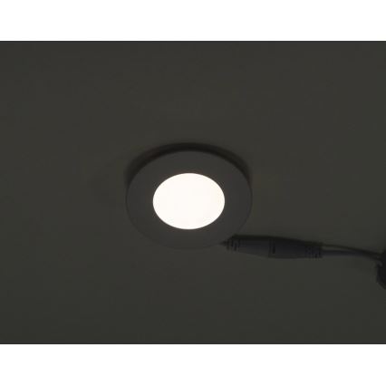 Infälld LED-belysning  GERD LED/3W/230V 3,000K