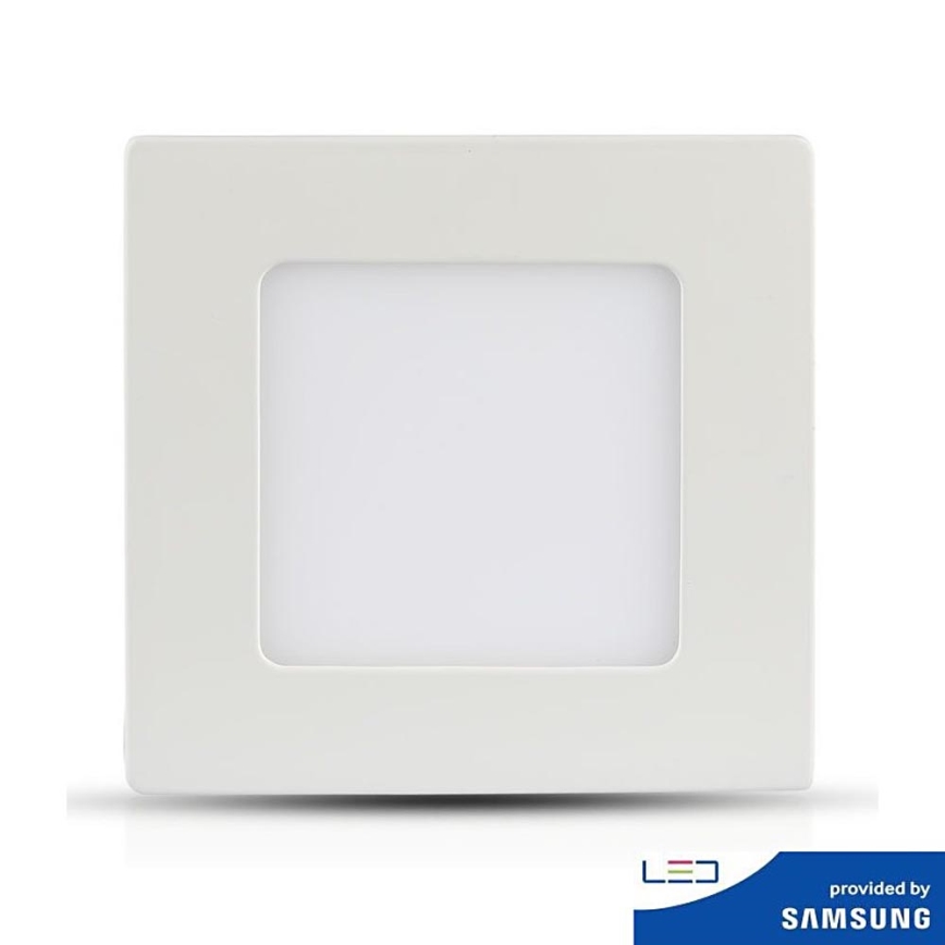 Infälld LED-belysning  SAMSUNG CHIP LED/12W/230V 6400K fyrkantig