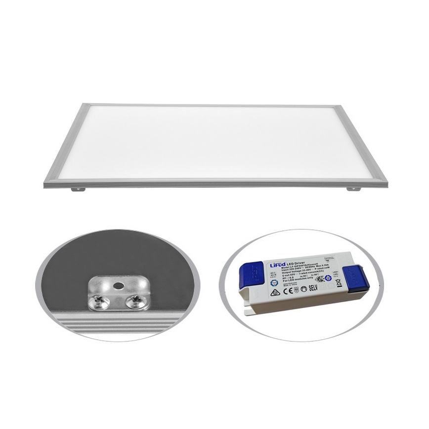 Infälld LED-panel ZEUS LED/45W/230V 4000K