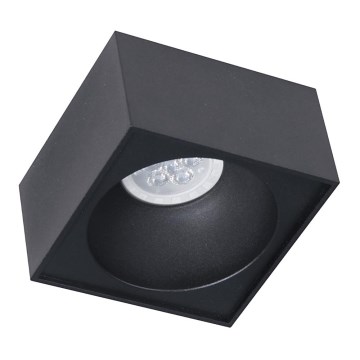 Infälld spotlight  BALI 1xGU5,3/MR16/25W/12V fyrkant  svart