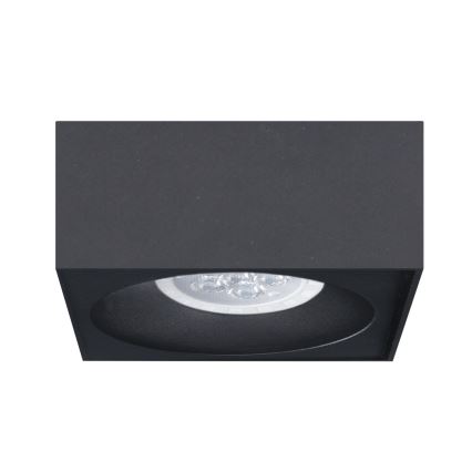 Infälld spotlight  BALI 1xGU5,3/MR16/25W/12V fyrkant  svart