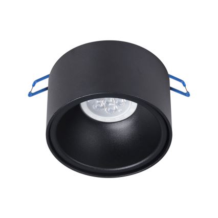 Infälld spotlight  BALI 1xGU5,3/MR16/25W/12V rund  svart