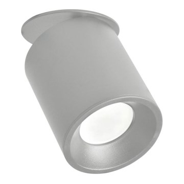 Infälld spotlight HARON 1xGU10/10W/230V grå