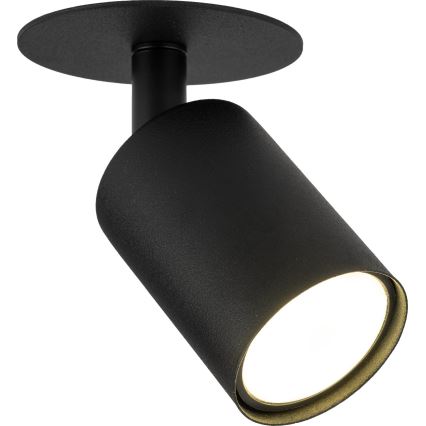 Infälld spotlight NEX 1xGU10/10W/230V svart