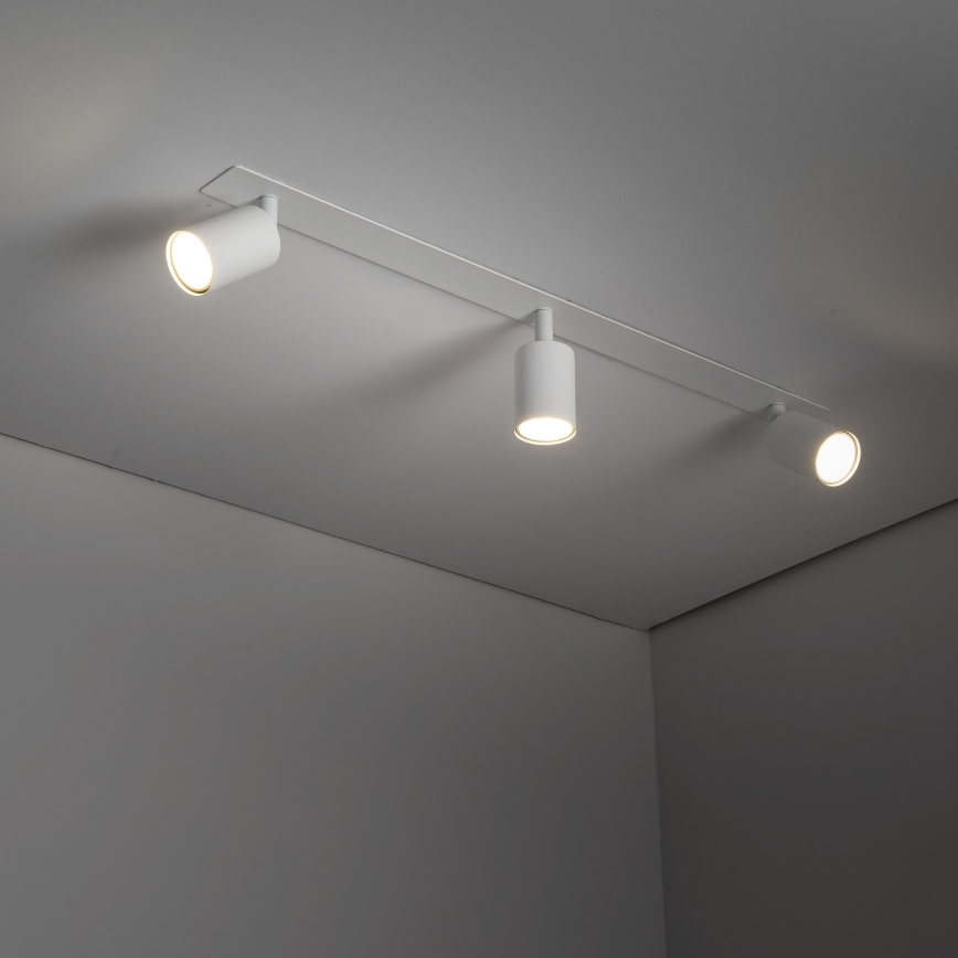 Infälld spotlight NEX 3xGU10/10W/230V vit