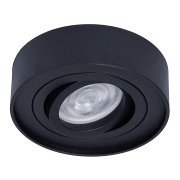 Infälld spotlight NUSA 1xGU5,3/MR16/50W/12V rund svart